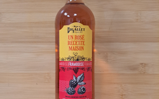 VIN ROSE FRAMBOISE 12% 75CL