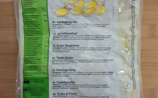 GRATIN DAUPHINOIS NATURE 2KG