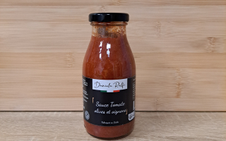 Sauce Tomates aux olives et oignons 250ml