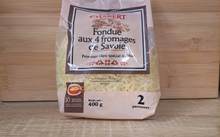 FONDUE 4 FROMAGES 400GR