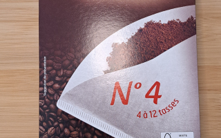 FILTRE A CAFÉ X40 N°4