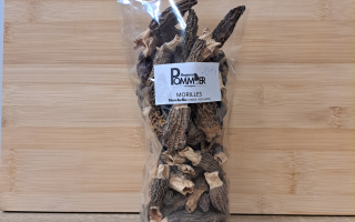 sachets morilles sèches 40gr