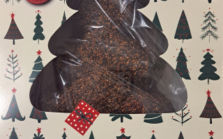 PANETTONE SAPIN CHOCOLAT NOISETTE 800GR