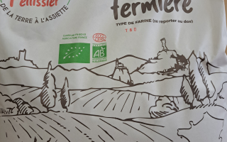 FARINE SEMI-COMPLÈTE T80 BIO PELLISSIER 5KG