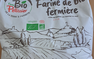 FARINE SEMI- COMPLÈTE T110 BIO PELLISSIER 5KG