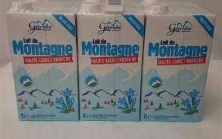 Lait de Montagne Gérentes la brique de 1L