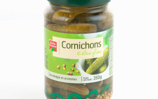 cornichons extra fins 370ml
