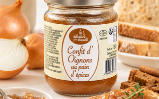CONFIT D'OIGNON AU PAIN D'EPICES 180GR