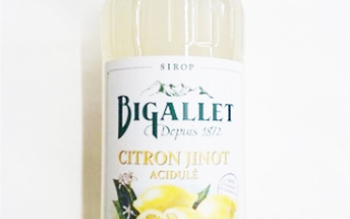 Sirop citron jinot bigallet 1l