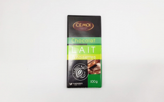 Chocolat au lait et noisettes (100gr)