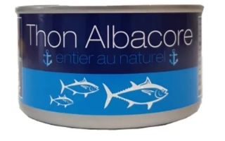 THON EN BOITE BOITE ALBACORE 140GR EGOUTE