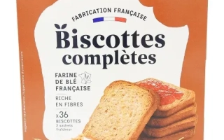 BISCOTTES COMPLÈTES PAQUET 300G