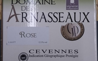 Bib vin rosé 5 litres d'ardèche domaine des arnasseaux 5L