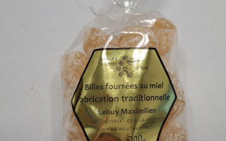 Billes fourrées au miel 200gr