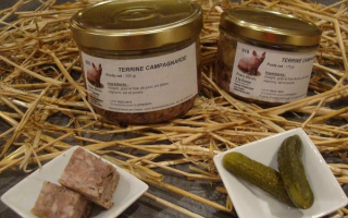 terrine campagnarde bocal 170 gr