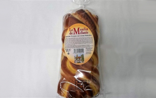 brioche tressée vanille pépites de chocolat(400gr)