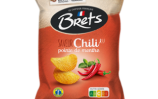 Chips  chili menthe bretz  (125gr)