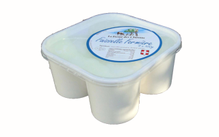 faisselle de vache gaec de l'herm (4x100gr)