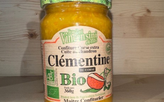 CONFITURE BIO DE CLEMENTINE CORSE 360 GRS