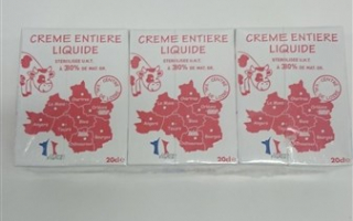 Crème Entière 20Cl x3
