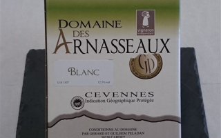 bib vin blanc 5 litres d'Ardèche domaine des Arnasseaux