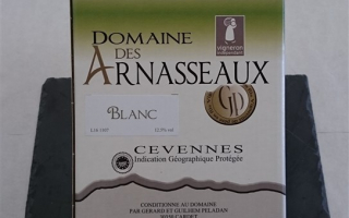 Bib vin blanc d'ardèche domaine des arnasseaux 5L