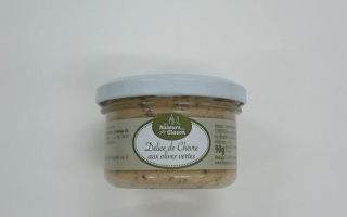 Délice de chèvre à l'olives vertes (90gr)