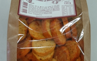 Croûtons tomates et basilic (150gr)