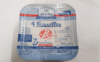 Faisselles du Forez label rouge x4 (800gr)