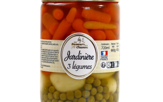 Garnitures 3 légumes 720ml