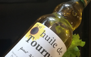 huile de tournesol bouteille 75cl