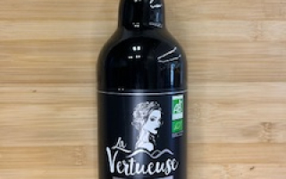 BIÈRE STOUT  LA VERTUEUSE 7° 75CL BIO