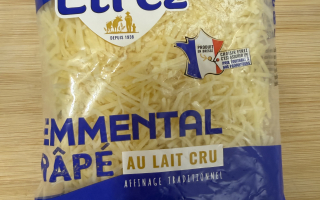 Emmental râpé  LAIT CRU 150G