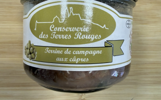 TERRINE DE CAMPAGNE AUX CÂPRES 180 GR