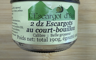 Escargots courts bouillon 2dz