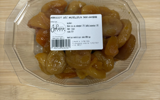 ABRICOT SEC MOELLEUX PQT 500 GR