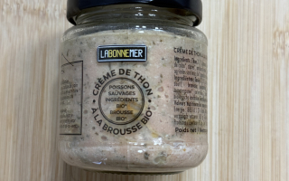 CREME DE THON A LA BROUSSE BIO 110 GR