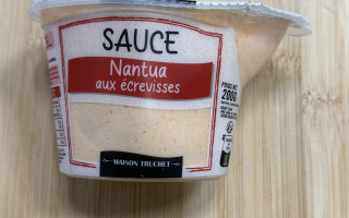 SAUCE NANTUA aux écrevisses  200GR
