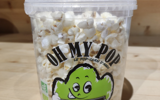 pop-corn salé bio 80grs