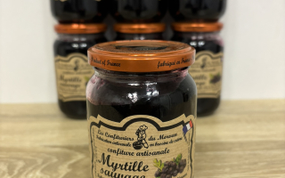 CONFITURE MYRTILLE France 380 gr