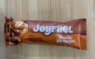 BARRE PROTÉINÉE CHOCO CARAMEL JOYFUEL 55GR