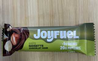 BARRE PROTÉINÉE CHOCO NOIR NOISETTE JOYFUEL 55GR