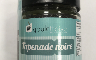 TAPENADE NOIRE BOCAL 200 GR