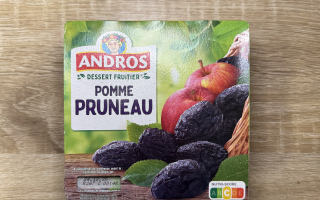 Compote pomme pruneaux 4 x 100gr