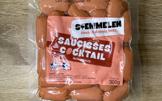 SAUCISSES STRASBOURG COCKTAIL 300 GRS