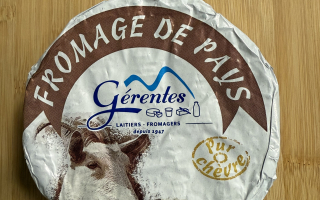 Fromage de pays chèvre Gérentes 400gr