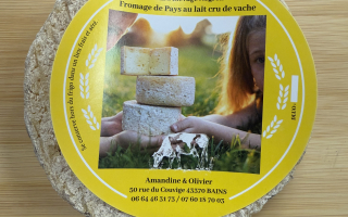 Fromage de pays l'avenir GAEC Elevage Negron LAIT CRU