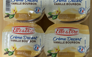 Crème dessert vanille elle & vire UHT X4