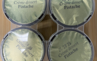 Crème dessert pistache 4 x 125 g  Gaec de l'herm