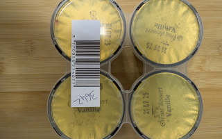 Crème dessert vanille 4 X 125 gr  Gaec de l'herm